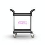 Chemical Laboratory Trolley 2 Shelf